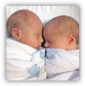 Photo of Jana Walker's twins