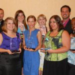 SAU PBL National Award Group Front Row left to right: Valerie Smith, Lauren Mitchell, Cecilie Lane, and Brittany Holleman. Back Row left to right: Adam Choate, Derek Fletcher, Amanda Watson, Deana Hughes, and Tommy Clark