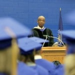 Edgar Lee speaks at 2013 May Commencement