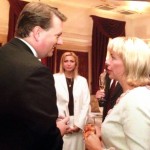 Mefford and former Ukranian First Lady Kathy Yushchenko