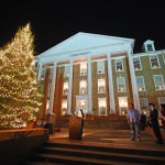 SAU Celebration of Lights Overstreet lighting ceremony