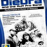 Flyer - DieDra and the Ruff Pro Band concert