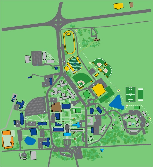 Southern Arkansas University Campus Map Time Zones Map – Rainy Weathers