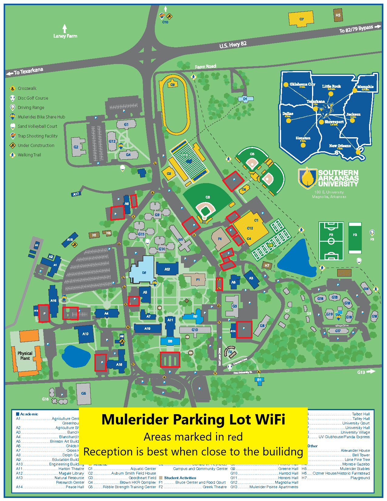 Sau Magnolia Campus Map Students: Coronavirus Information | Coronavirus | Southern 