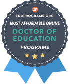EdD Award Badge - Most Affordable Programs