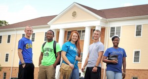 SAU students at University Hall