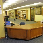 Users may receive assistance locating items within the library, including the Reserves Collection by inquiring at the Checkout Desk located on Magale's second floor.