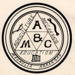 Magnolia A&amp;M Junior College Seal of 1925 photo