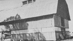 Dairy barn, 1938 photo