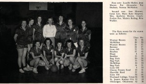 The College Kats, state champions in 1949 photo