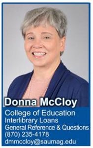 Donna McCloy contact information