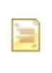 Cite Tool 4 Example Icon (often called the golden page icon)