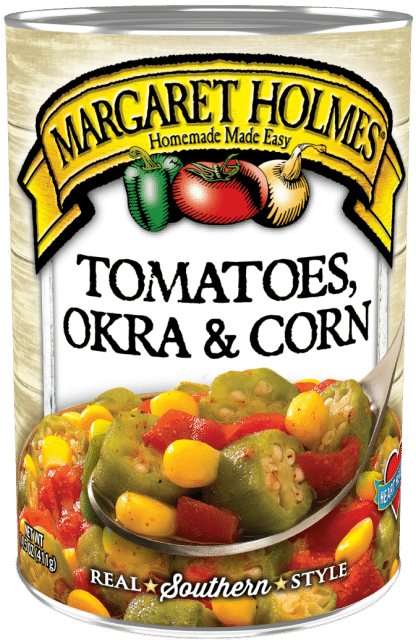 Tomatoes, Okra and Corn