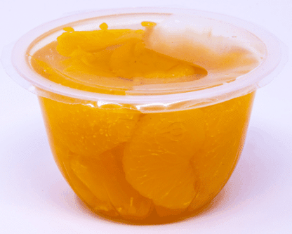 Orange Fruit Can