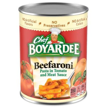 Canned Beefaroni