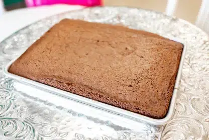 Texas Sheet Cake - frozen