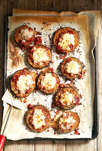 Mulerider Made Eggplant Parmesan