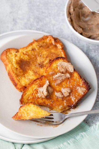 Mulerider Made French Toast with Brown Sugar Butter Crumble