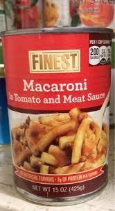 Macaroni in tomato and meat sauce