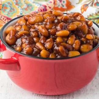 Baked Beans w/ Beef & Sausage