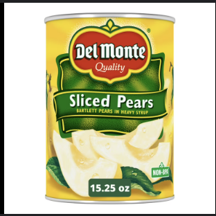 Canned Sliced Pear