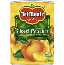 Sliced Peaches