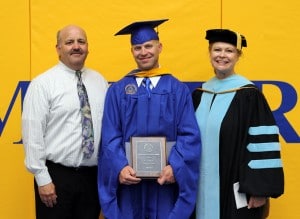 Tim McKelvy with Steve Dingman and Dr Kim Bloss