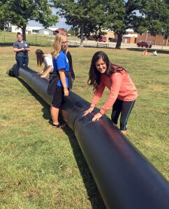 TeacherEd launch 44' hot air balloon 2