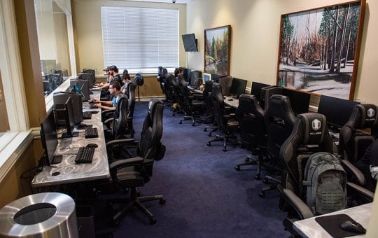 The new Gaming Hub at SAU