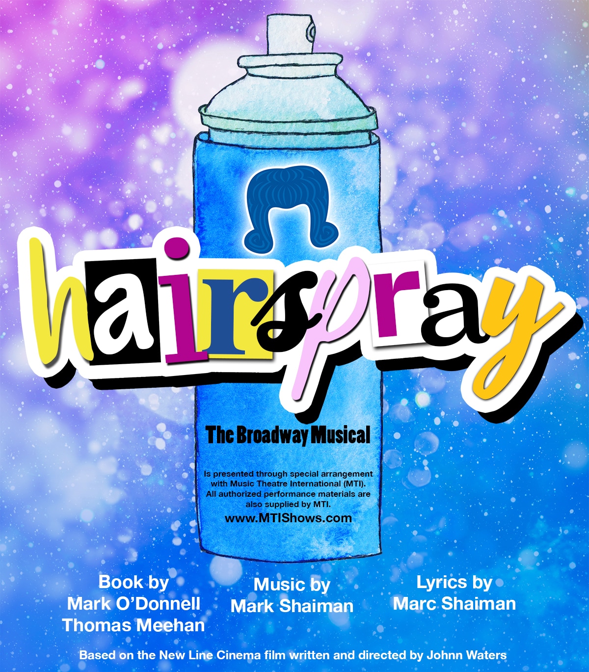 Hairspray Production Logo