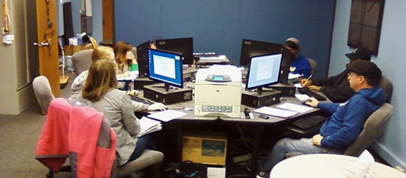 The Computer Lab in the Writing Center